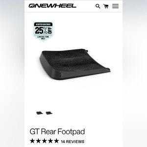 NIB ONEWHEEL GT Love Hump Rear Footpad